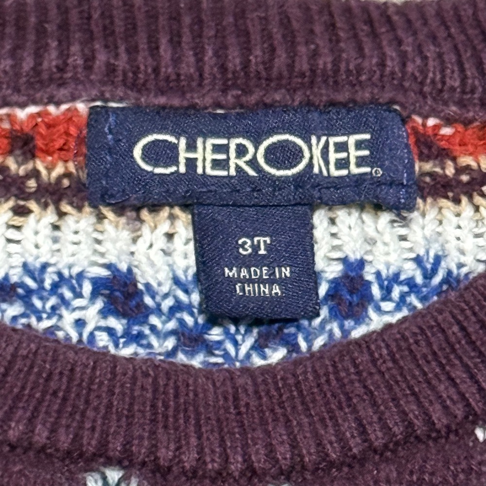 Cherokee Sweater Toddler Boys‎ size 3T - Picture 3 of 4